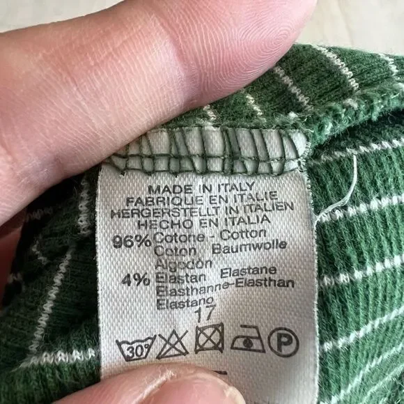 Brandy Melville Striped Collard Shirt size S - Picture 6 of 6